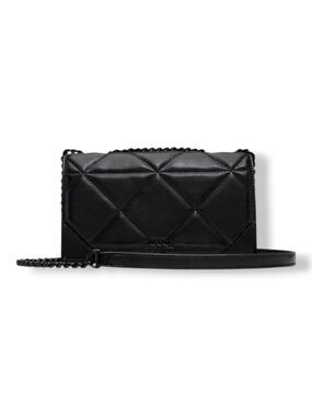 ALDO Albulasee Black Quilted Chain Shoulder Bag Crossbody Clutch